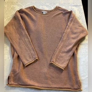 Carbon 2 Cobalt 100% Cotton Pullover Cable Knit Sweater Mens Size Medium